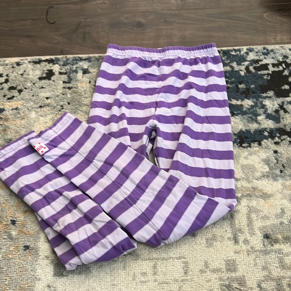 ruffle girl pants
